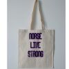 Budget Calico Tote Bag Thumbnail