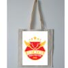 Budget Calico Tote Bag Thumbnail