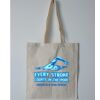 Budget Calico Tote Bag Thumbnail